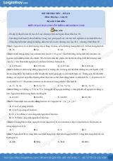 Đề thi học kì 1 Hóa 10 Cánh diều - Đề số 6